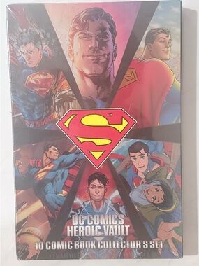 DC Comics Superman 10-Comic Collector Set - Black & Yellow